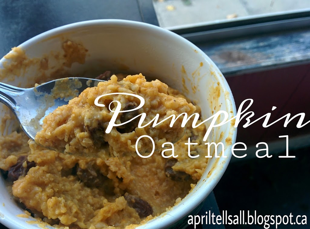 Pumpkin Oatmeal