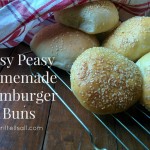 Easy Peasy Homemade Hamburger Buns