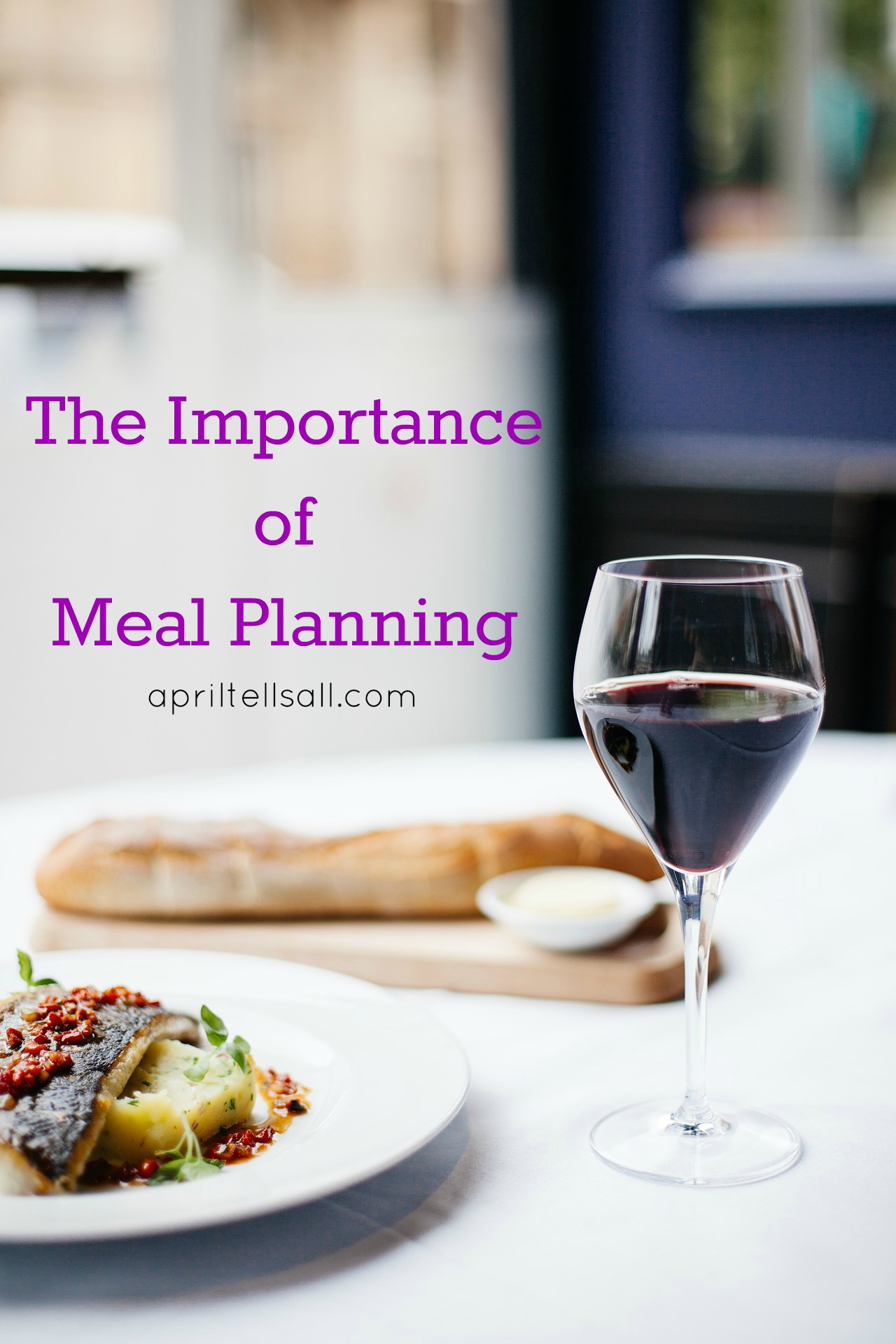 The Importance of Meal Planning